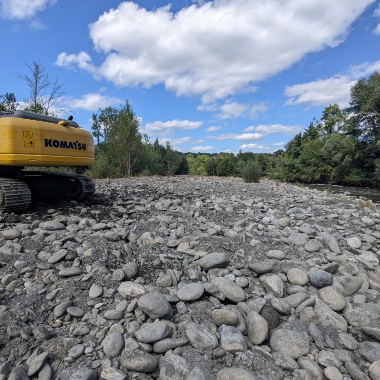 Nivellement après scarification