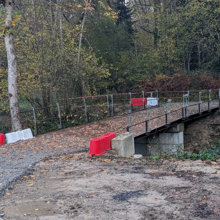 Ici deux travées de 6 ml