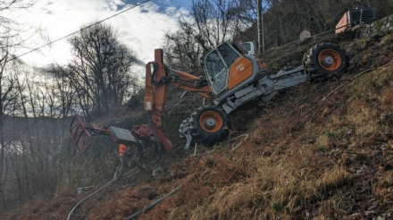 Forage petite fissure