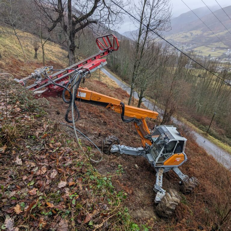 Forage grande fissure