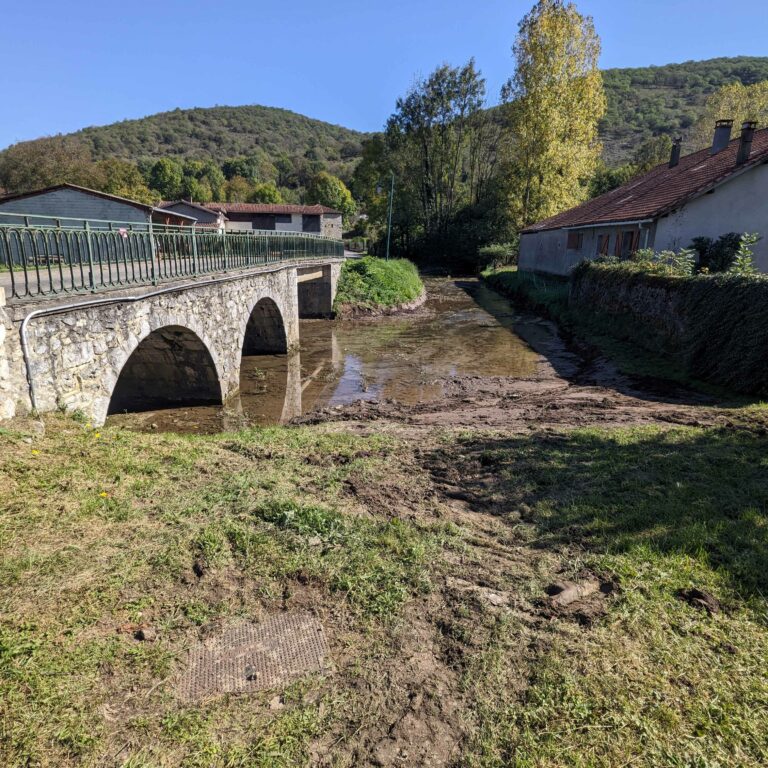 Amont après travaux