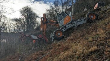 Forage petite fissure